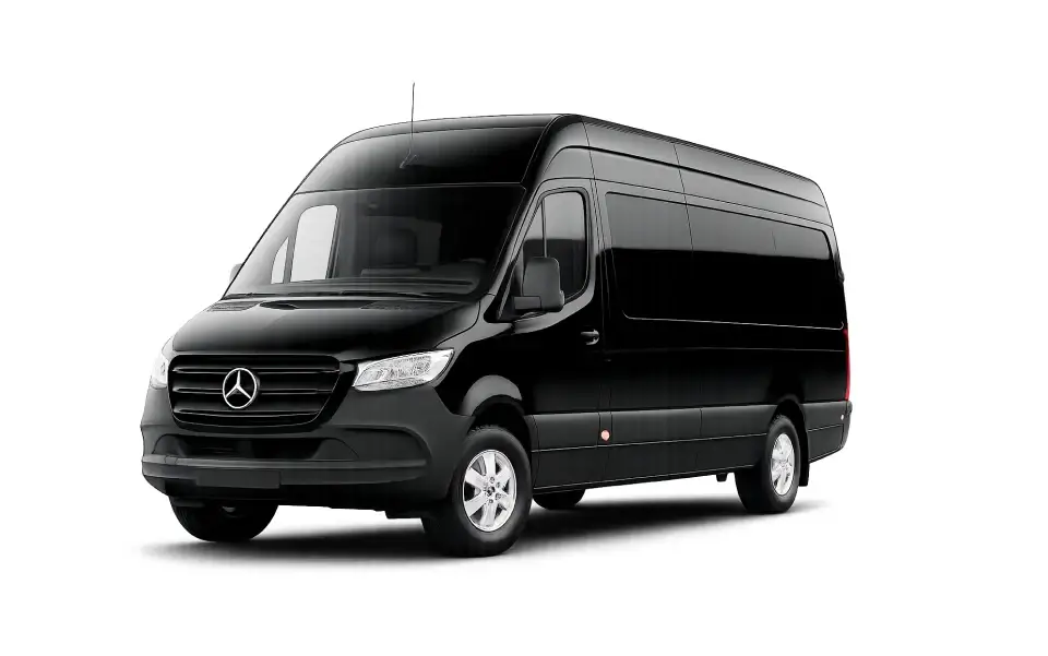 Mercedes Sprinter, Ford Transit,or similar.
