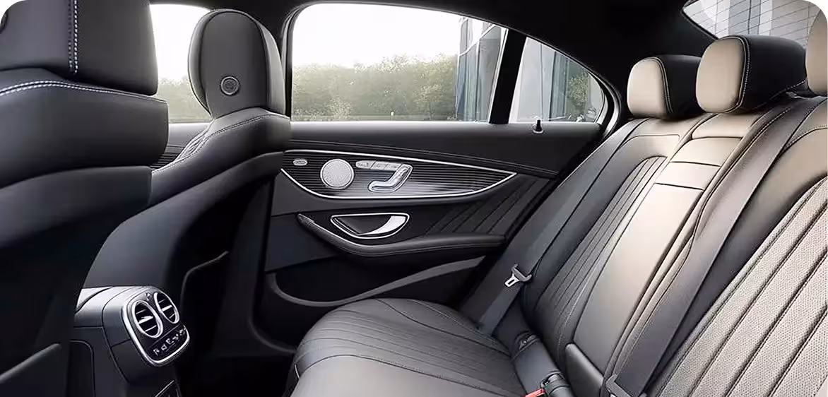 Mercedes E-Class, Lexus ES, Cadillac CT6, or similar. Mercedes E-Class, Lexus ES, Cadillac CT6, or similar.